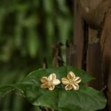 Artificial Flower Earrings