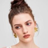 Artificial Flower Earrings