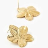 Artificial Flower Earrings