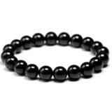 BLACK BEADS BRACELET